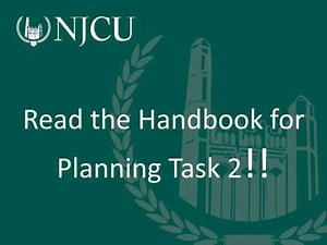 edTPA Task 2 Early Childhood Video