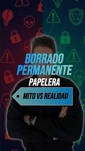 ¿Crees que vaciar la papelera de reciclaje borra tus archivos para siempre? 🗑️