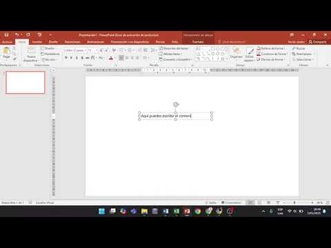 Añadiendo un CUADRO DE TEXTO en PowerPoint