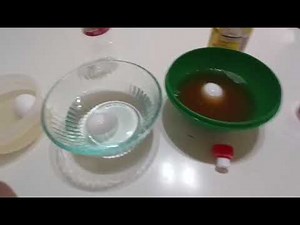 Osmosis Egg Experiment (#experiment)