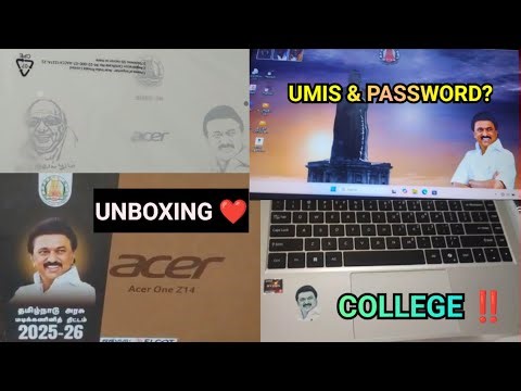 TN Govt Free Laptops First Review❤️👍| Ulagam Ungal Kaiyil 💻 First Impression👌🔥| Free College Laptop