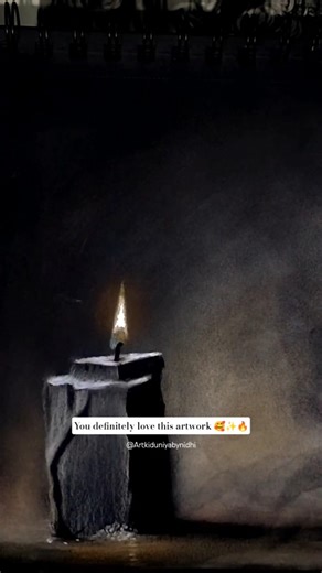 "Chiaroscuro Dreams"🔥#chiaroscuro#light #candeldrawing #art #spirituality#drawing #shorts #ytshorts