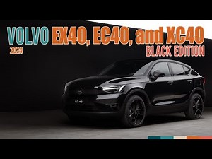Exclusive Black Edition: Volvo Streamlines Model Names for Electric Cars