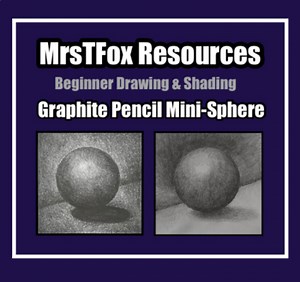 Beginner Art Pencil Drawing & Shading Middle School Art and High School Art