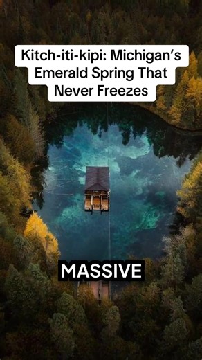 Kitch-iti-kipi: Michigan’s Emerald Spring That Never Freezes Great Lakes Explored Great Lakes History Great Lakes Lake Superior Lake Michigan Great Lakes Cities Midwest History #GreatLakes #GreatLakesHistory #GreatLakesCities #KitchItiKipi #UpperPeninsula