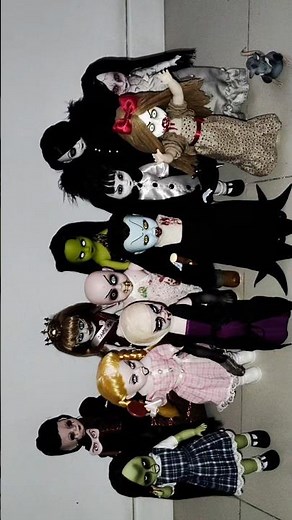 my Living Dead Dolls collection⚰️ #livingdeaddolls #ldd #horrorcollection #dollcollection #2000s