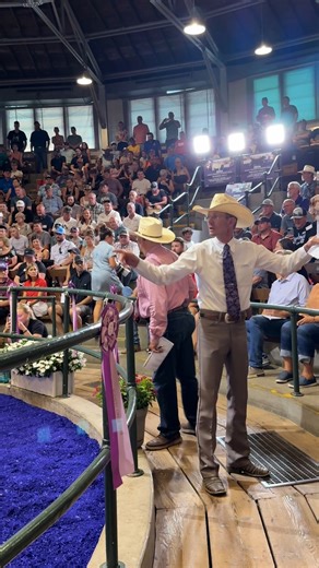 We're at the Sale of Champions at the Iowa State Fair! You can watch the full feature tonight at 9 p.m. on Iowa PBS! | Iowa PBS