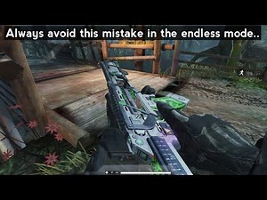 Always avoid this mistake in the endless zombies mode...😥