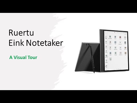 The Ruertu Eink Notetaker – A Visual Tour