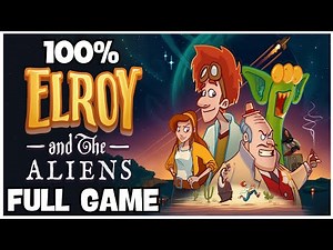 Elroy And The Aliens 100% Full Gameplay Walkthrough + All Achievements (No Commentary)