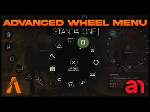 Advanced Wheel/Radial Menu with Customizable Shortcuts | FiveM | Standalone
