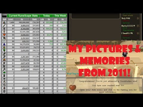 (2011 RUNESCAPE ERA) MY PICTURES & MEMORIES #5