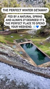 Take a dip in nature’s hot tub! 🏞️❄️ Yarrangobilly Caves Thermal Pools, where 27°C spring-fed warmth meets a snowy winter wonderland. It's a 700m steep trek but totally worth it for the magic of floating in steaming water surrounded by snow. 🌨️✨ Thanks for sharing your #feelNSW moment IG/hikinghacks ID: Footage from Yarrangobilly Thermal Pools during the winter. | Visit NSW