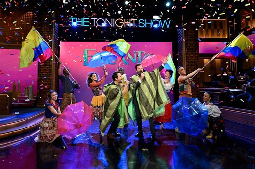 Lin-Manuel Miranda and Jimmy Fallon Recreate "Encanto" in a Costumed Song Medley