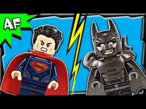Lego Batman V Superman CLASH OF HEROES 76044 Stop Motion Build Review