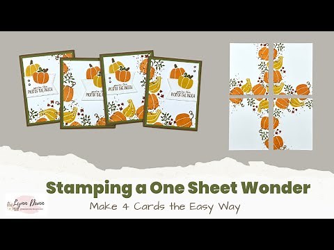 Stamping 4 Easy One Sheet Wonder Cards