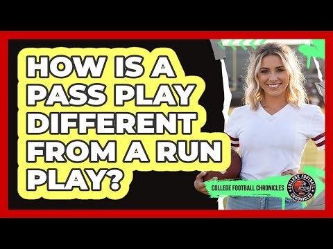 How Is A Pass Play Different From A Run Play?