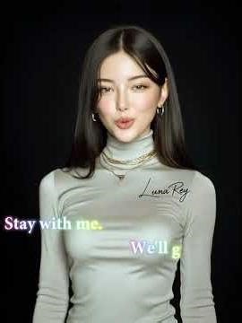 Luna Rey, stay with me, we'll glow together