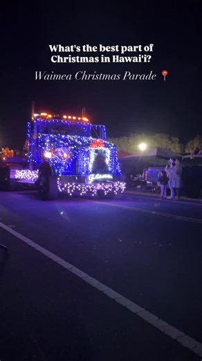 4.4K views · 3.5K reactions | Last night at the Waimea Christmas Parade was so much fun!  Countless businesses, schools and communities rallied together, decorating their trucks & floats for an unforgettable night! We had the opportunity to hand out 200 gift bags to our communities keiki!  If you had the opportunity to go, what was your favorite part? #waimeachristmasparade #christmasinhawaii #waimea | Kamuela Inn | Facebook