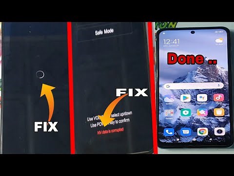 Redmi Note 10 Nv Data Corrupted FIX Without Flash 100% Trick Via Unlock Tool