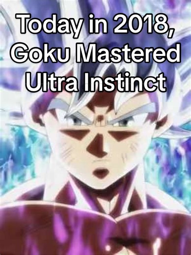 Goku Masters Ultra Instinct in Dragon Ball Super