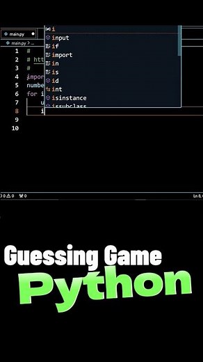 مشاريع بايثون | لعبة تخمين الارقام