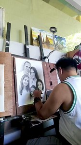 184 reactions · 25 comments | family charcoal portrait #reelsvideoシ #reelsviralシ #viralpost2024 #fbreelsfypシ゚ #artlife #artist #artistsoninstagram #artwork | Dods Macapas | Facebook