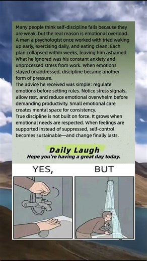 Self-Discipline Fails for This Hidden Reason 🧠