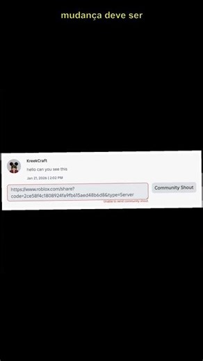 Roblox proíbe links de servidores privados em grupos #Roblox #NoticiasRobloxBR