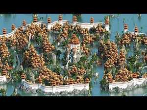 Mega City Sora (200 Hours Minecraft Timelapse)