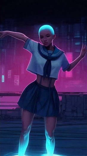 💙Cool Waters, Hot Moves | AI Animation| Vol 2💙