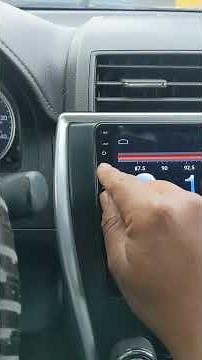 Toyota Camry 2017 replaced stock radio with an Android unit