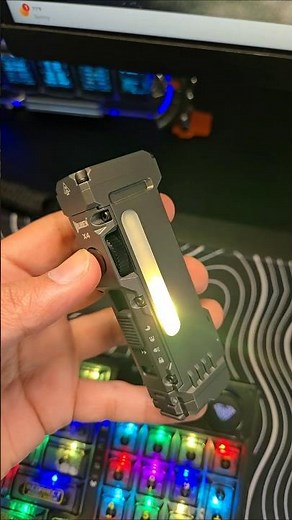 WUBEN X4 EDC Flashlight | 1500 Lumens Pocket Torch with RGB & Magnetic Tail