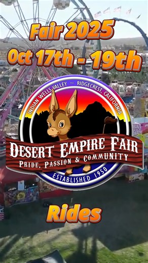 73 reactions · 24 shares | Bring the crew—rides for every age from gentle starters to “hold on!” thrills (thanks, Butler Amusements). Please SHARE so your friends don’t miss it!  Oct 17–19 • ️ DesertEmpireFair.com Bonus: First 75 guests each day get 2 FREE RIDES. #FamilyFun #ShareTheFair #DesertEmpireFair | Desert Empire Fairgrounds & Events Center | Facebook