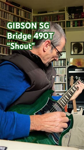 GIBSON SG Bridge 490T “Shout”