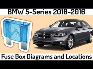 What is the fuse layout of the BMW 5 Series?