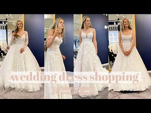 WEDDING DRESS SHOPPING | Trying On 21 Wedding Dresses!