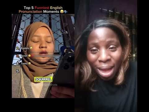 Top 5 funny English Pronunciations(that made people cry!) #english #pronunciation #accent #funny