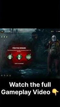 Dead by Daylight Clown PRESTIGE 1 Unlocked 🎪!! #dbd #shorts