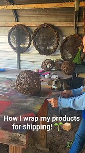574K views · 3.8K reactions | How I wrap my products for shipping!  #shipping #wrapping #craft #grapevine #care #worklife | The Grapevine Lady | Facebook