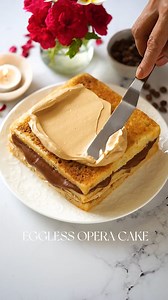 16K views · 461 reactions | Eggless Opera Cake... Recipe link...