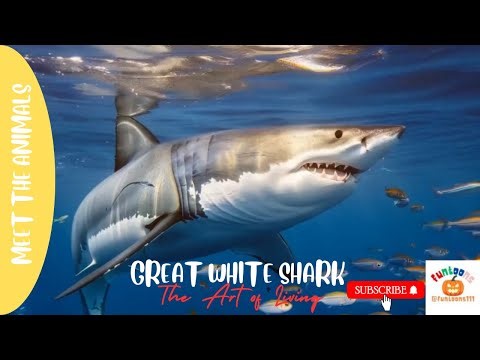 Meet the Animals | Great White Shark | The Art of Living | Stories for Kindergarten #meettheanimal s