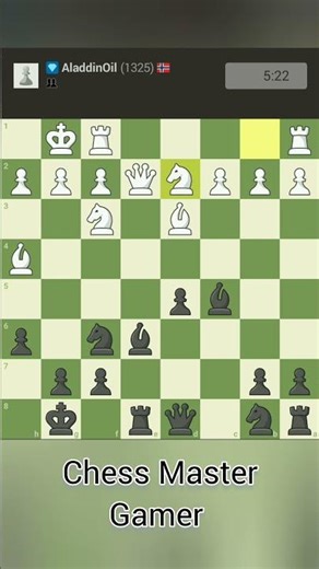 French Defense Trap #chessmastergamer #chesstraps #brilliantmove