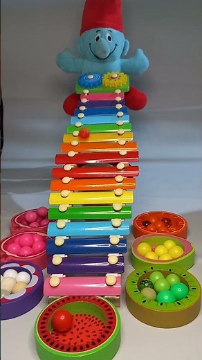 MAGICAL Xylophone Sounds With Marble Balls 🎶
