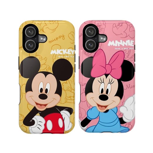 Mickey Mouse Minnie Mouse Phone Case, Disney Cute Cartoon iPhone Case, Kawaii Couple Cartoon Cover, Matching Aesthetic Phone Case Gift - Etsy