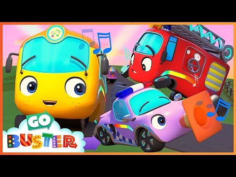 NEW! Bumper Bunch Build a Band | Go Buster - Bus Cartoons & Kids Stories