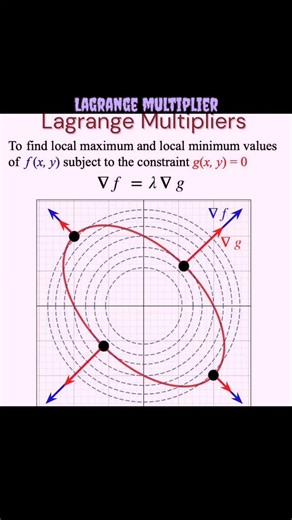 Mathematics Hub on Instagram: "Lagrange multiplier #viralreels #viral #maths #simplify"