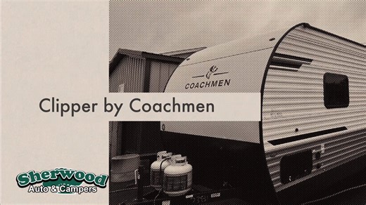 Lightweight. Adventure-ready. Built to move. The Coachmen Clipper...