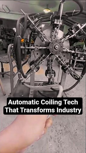 Machinery Innovation, Automatic Spring Coiling Machine Precision
