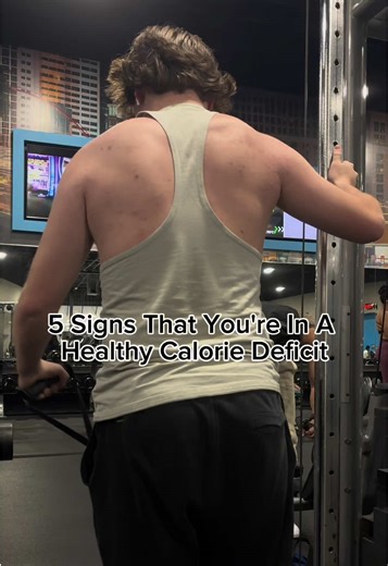 Here are 5 signs that you’re in a healthy calorie deficit 1️⃣ Your energy is steady through your workday. No 3pm crashes, no zombie brain. You can still think clearly, lead, problem-solve, and handle your 50 hour week. 2️⃣ You're dropping fat... not just weight. The scale might pause... but belt notches are down, shirts are looser, face looks leaner, veins definition coming in. That's actual fat loss. 3️⃣ You recover like a normal human You sleep, wake up without feeling destroyed, and can train